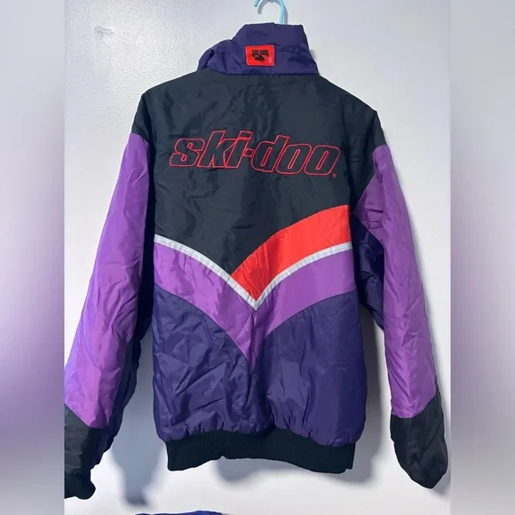 Vintage Skidoo Bombadier Snowmobile Jacket